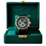 Hochwertige Luxusuhr in Box für die professionelle Wertermittlung und den Uhrenankauf.